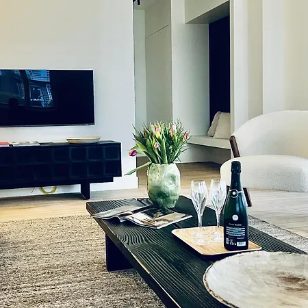 Gelijkvloers Appartement Met Prive Parking Knokke-Le-Zoute Extérieur photo