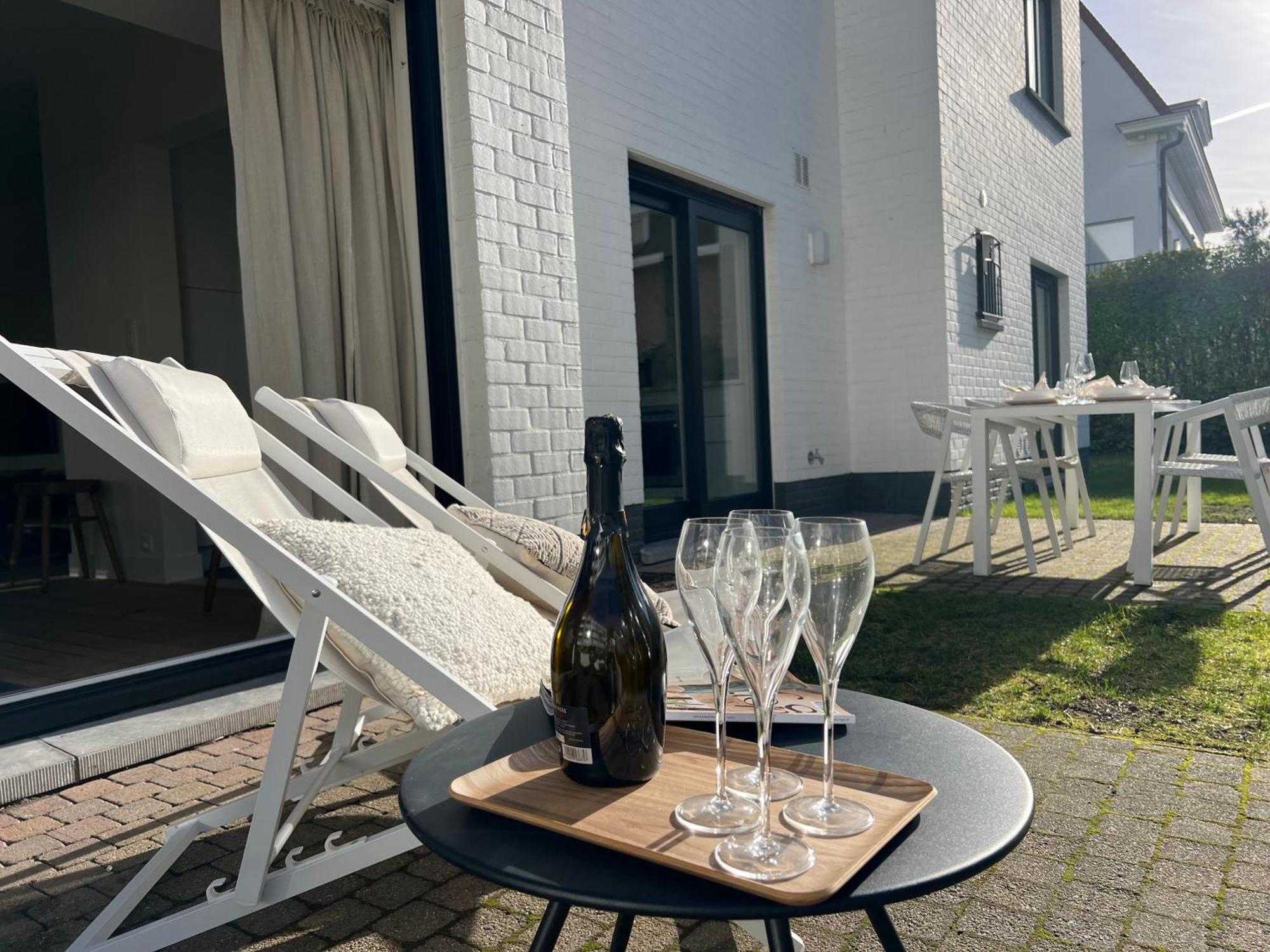Gelijkvloers Met Prive Parking Apartamento Knokke-Heist